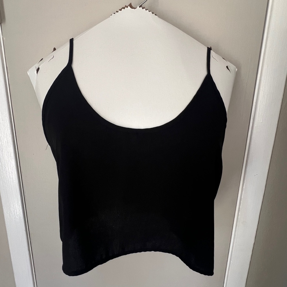 Forever 21 black crop top